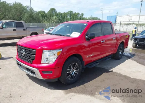 2021 Nissan Titan Sv 4X2 z USA, uszkodzony, nr VIN 1N6AA1EF1MN519827
